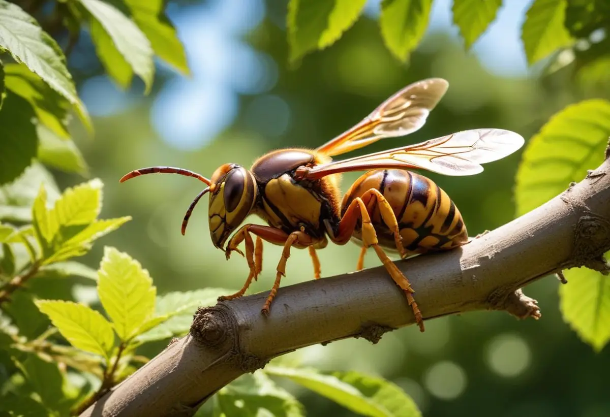 Bålgetingar – stora och spännande insekter att känna till! illustration