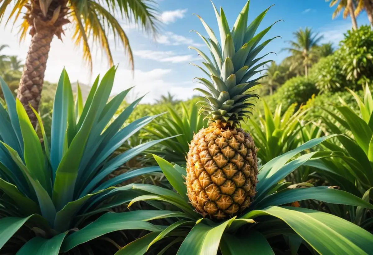 Växer ananas verkligen på träd? Här är svaret! illustration